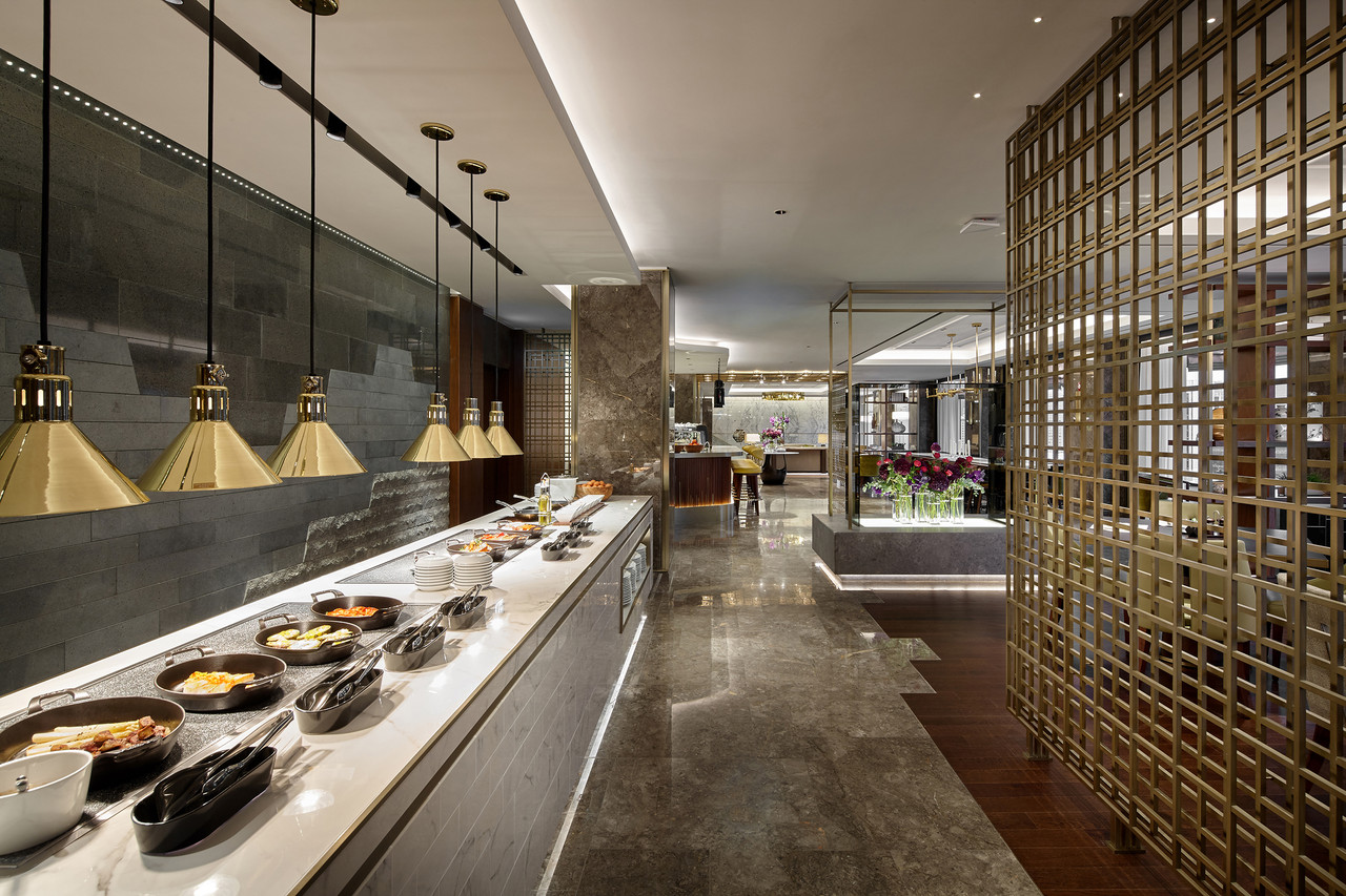 Lotte Hotel Seoul 館內自助餐與餐飲空間